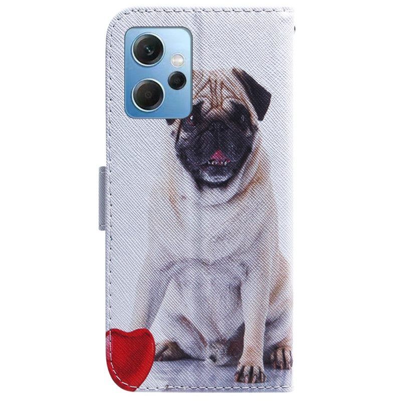 δερματινη θηκη Xiaomi Redmi Note 12 4G Pug Dog